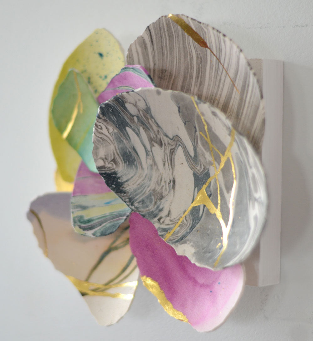 Porcelain Kintsugi Eggshell Mini #13