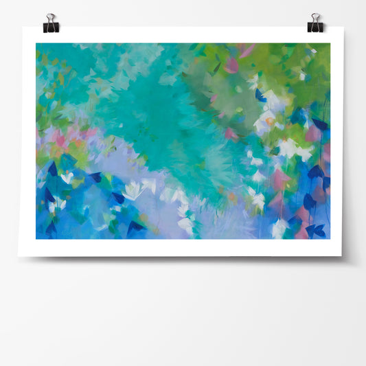 Verdant Echo II fine art print