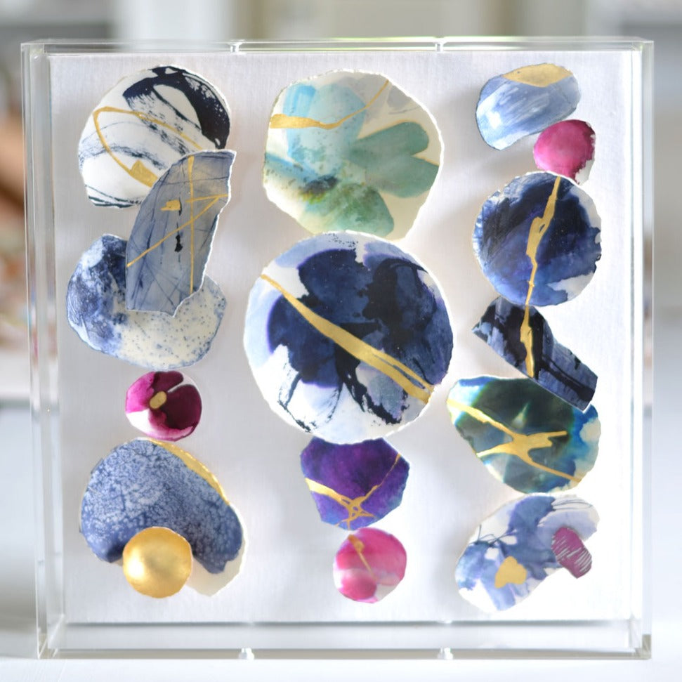 Kintsugi Eggshells Triple Totems