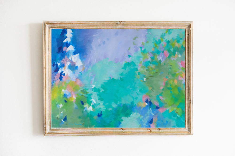 Verdant Echo I fine art print