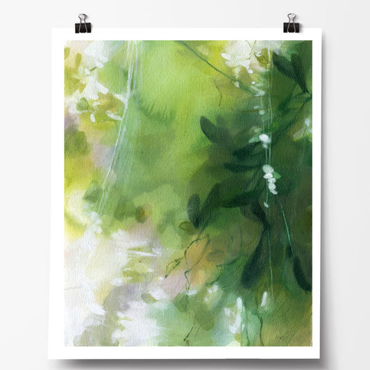 Verdant Shallows II fine art print