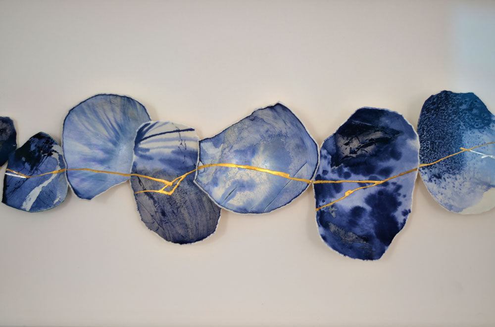 Kintsugi Eggshells Totem 14